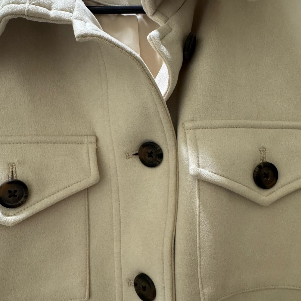 RACHEL Rachel Roy Beige Trench Coat - Picture 6 of 7